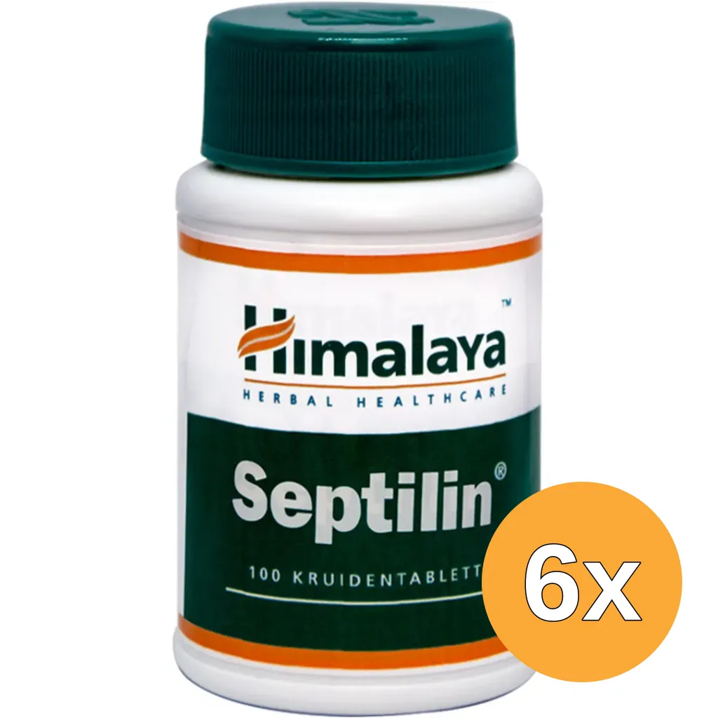 6x Himalaya Septilin (100 tabletten)
