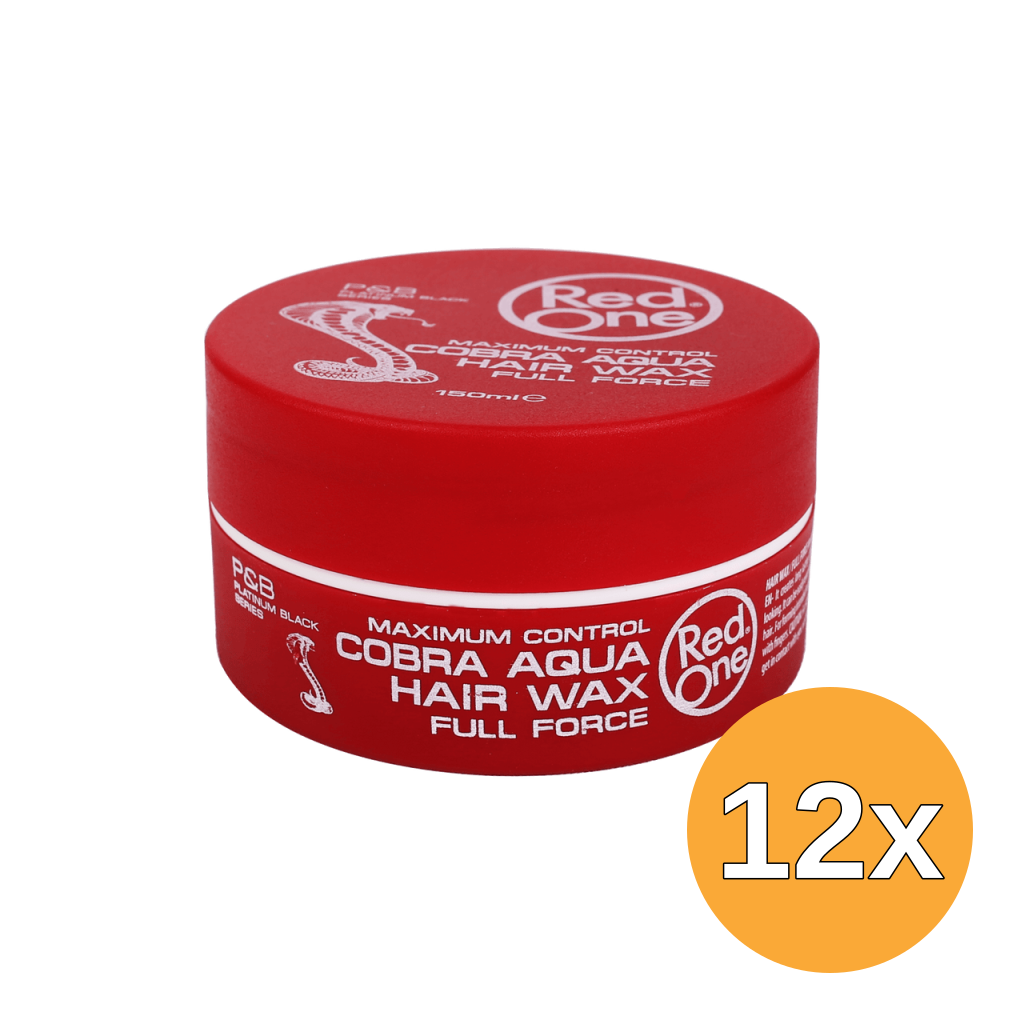 12x Red One Haarwax Aqua Cobra (150 ml)