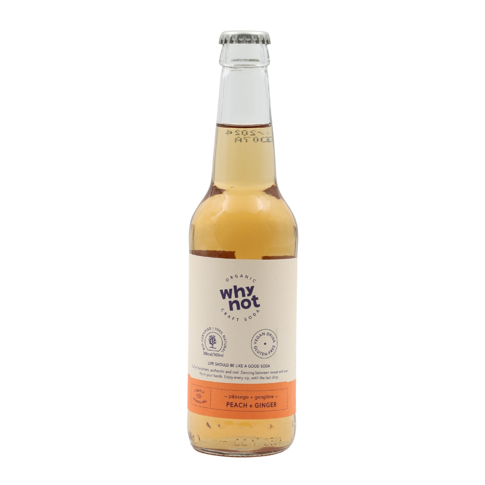 Why Not Peach Ginger Bio (330 ml)