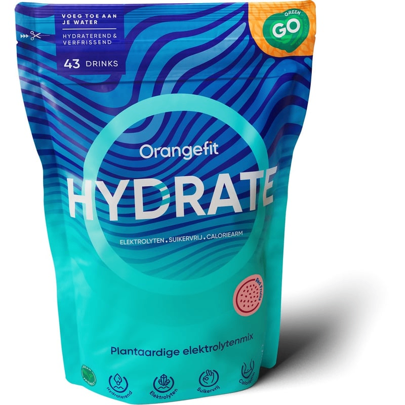 Orangefit Hydrate Red Fruits 40 Drinks (300 gr)