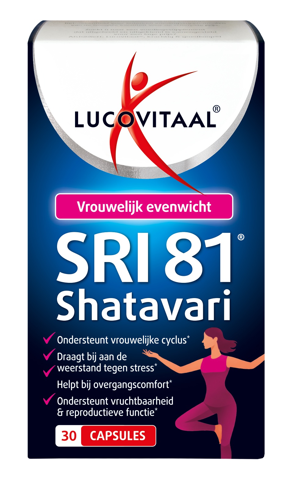 Lucovitaal SRI 81 Shatavari (30 vega capsules)