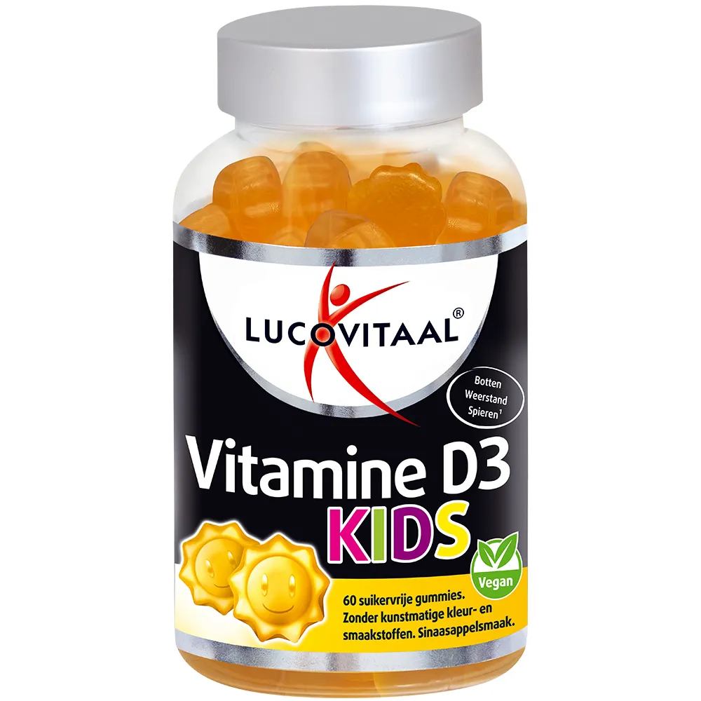 Lucovitaal D3 Vitamine Gummies Kids (60 gummies)