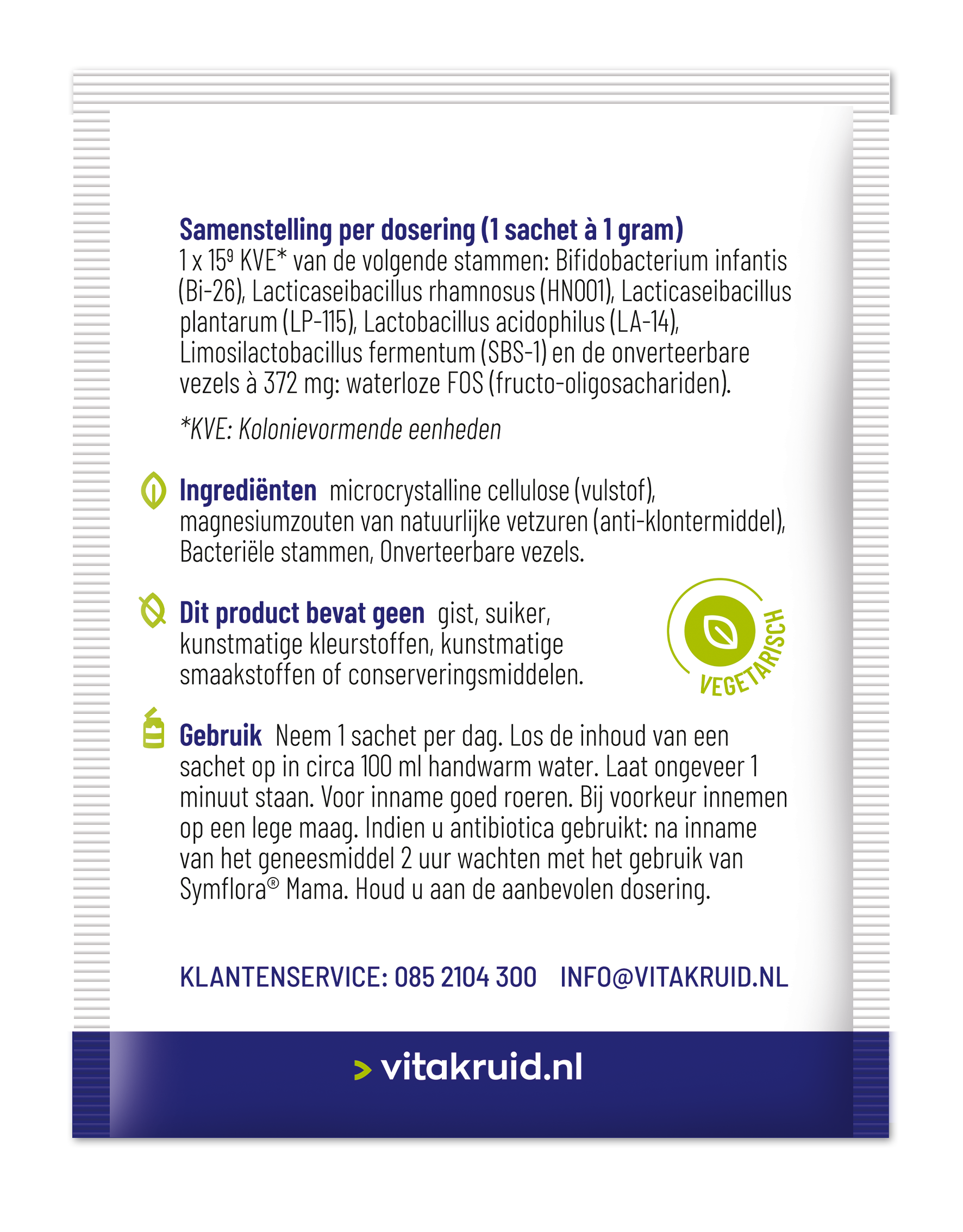 Vitakruid Symflora® Mama (30 stuks) - image 2