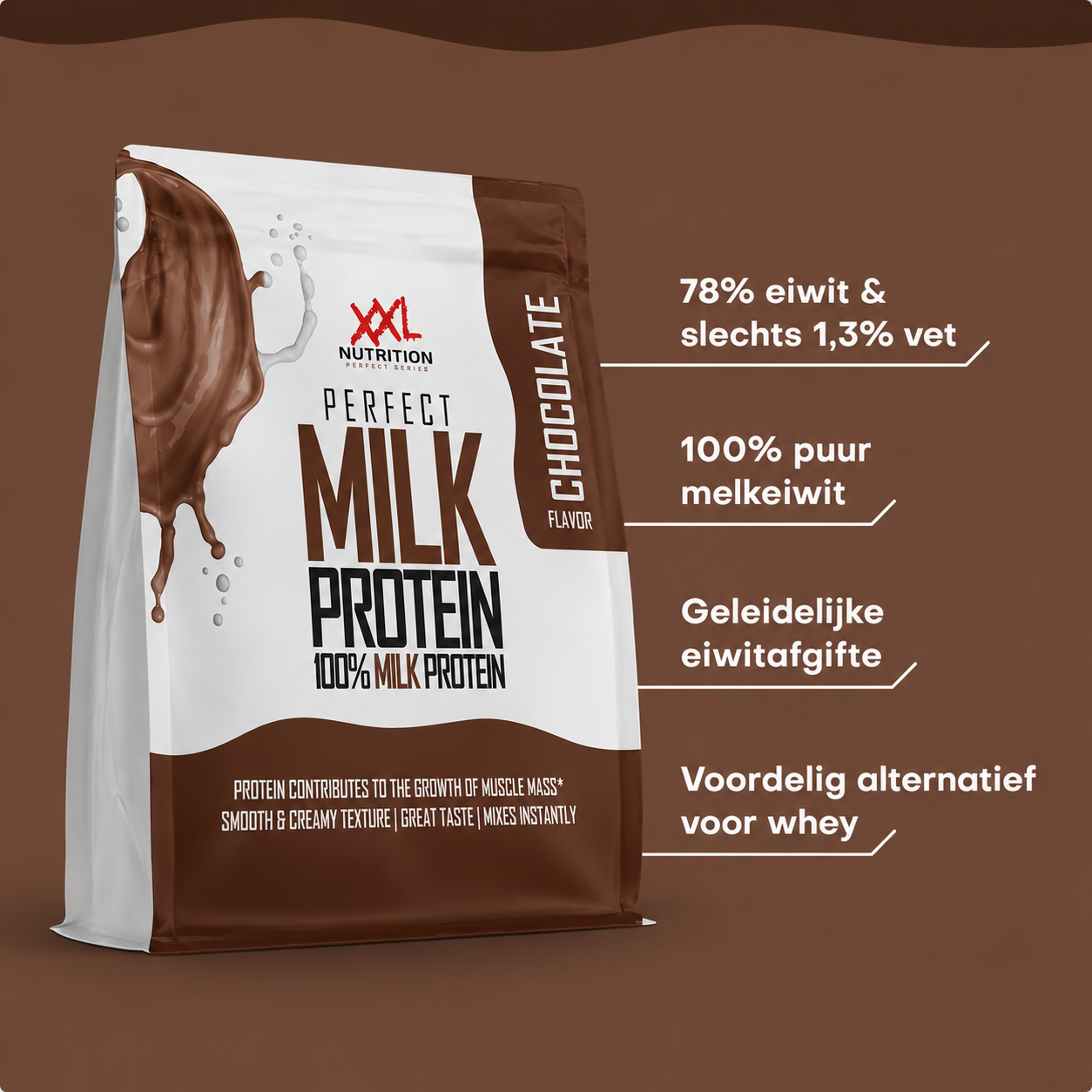XXL Nutrition Perfect Milk Protein Chocolade (300 gr)