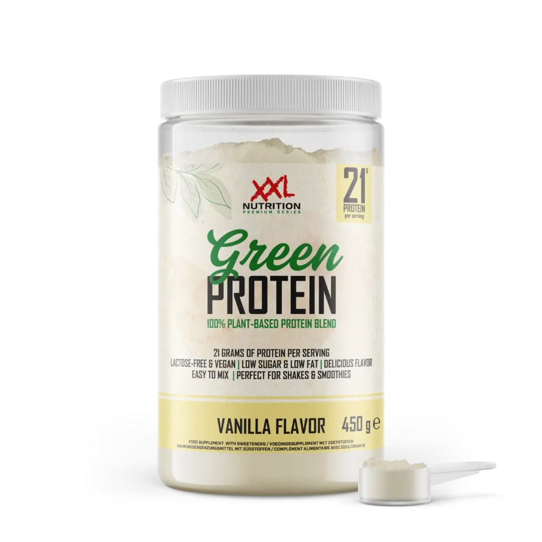 XXL Nutrition Green Protein - Vanille (450 gr)