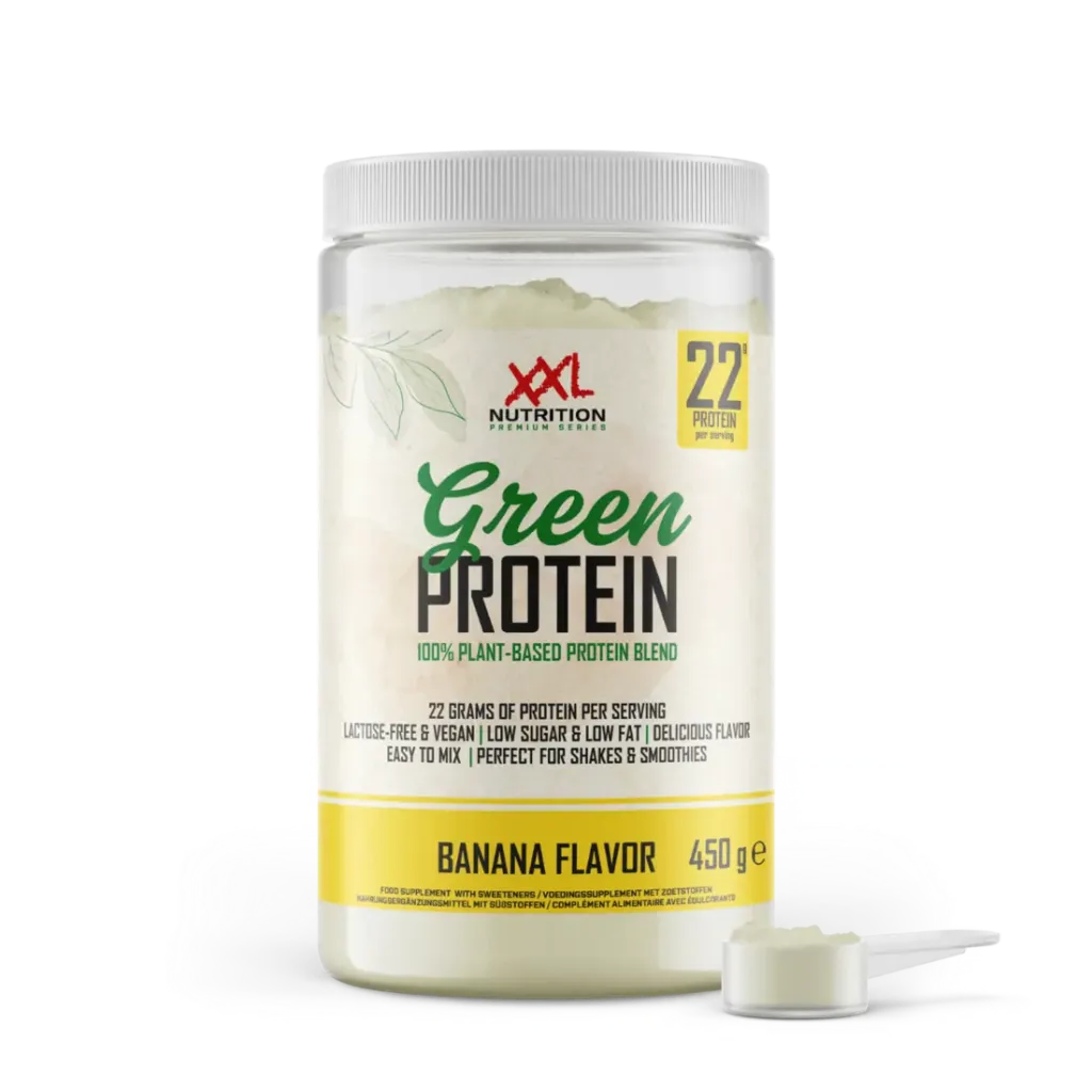 XXL Nutrition Green Protein - Banaan (450 gr)