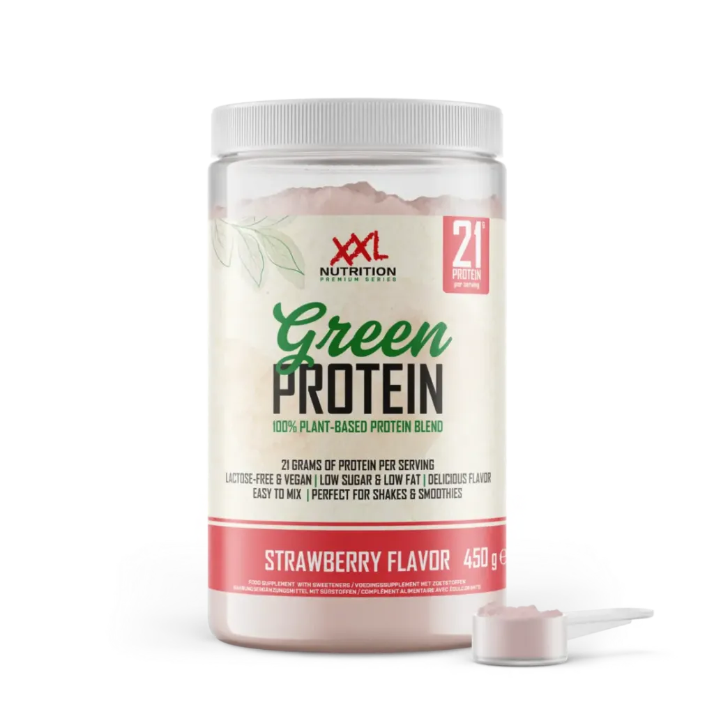 XXL Nutrition Green Protein - Aardbei (450 gr)