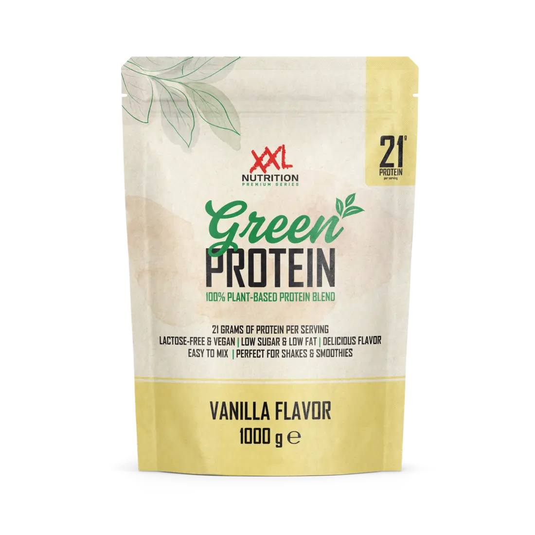 XXL Nutrition Green Protein - Vanille (1000 gr)