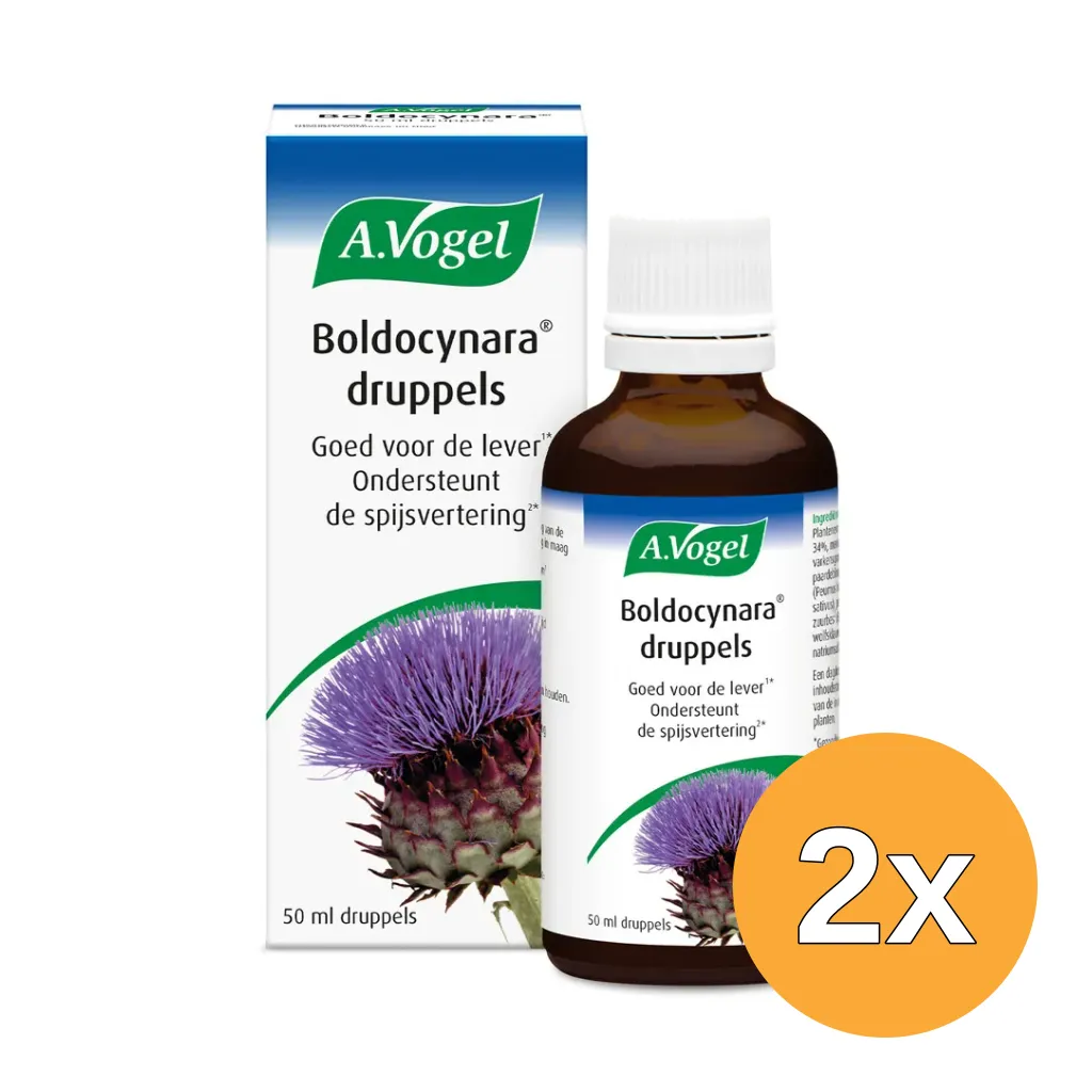 2x A.Vogel Boldocynara druppels (50 ml)