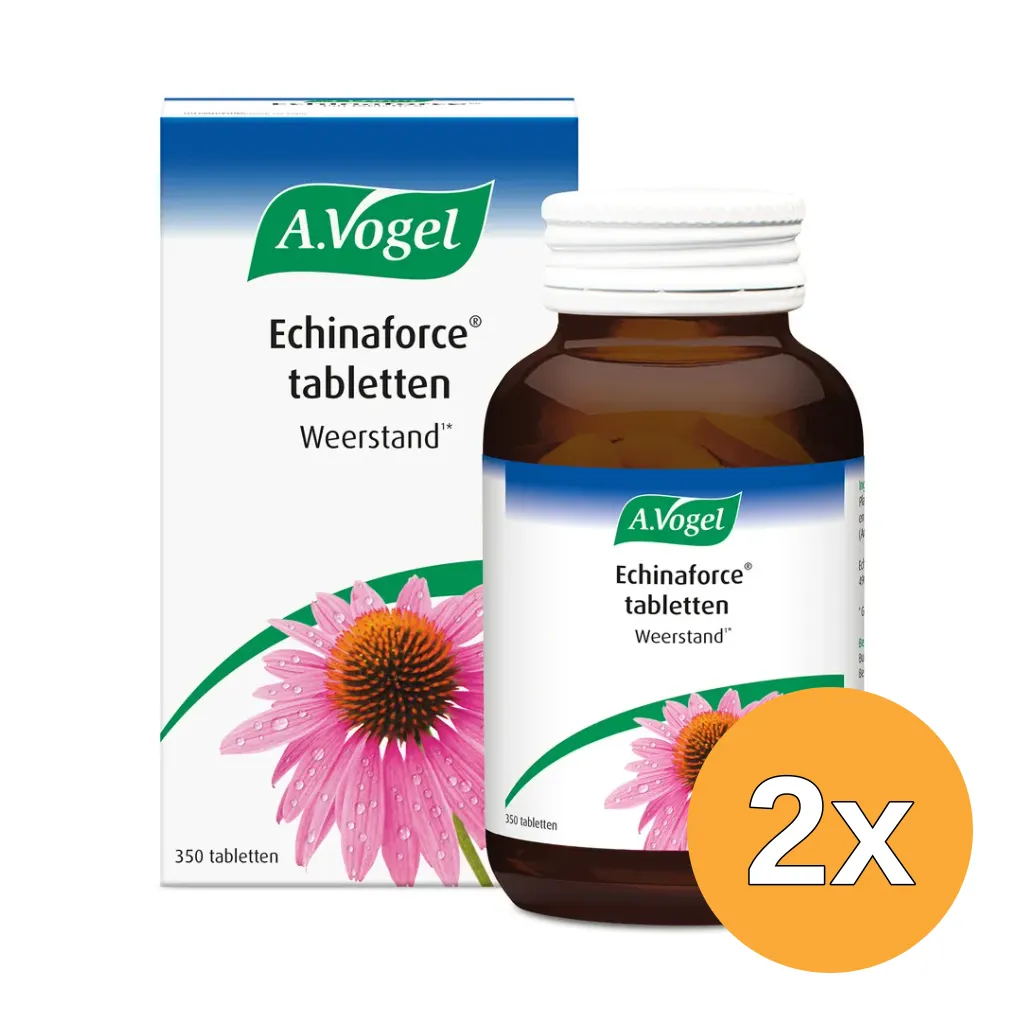 2x A.Vogel Echinaforce tabletten (350 tabletten)