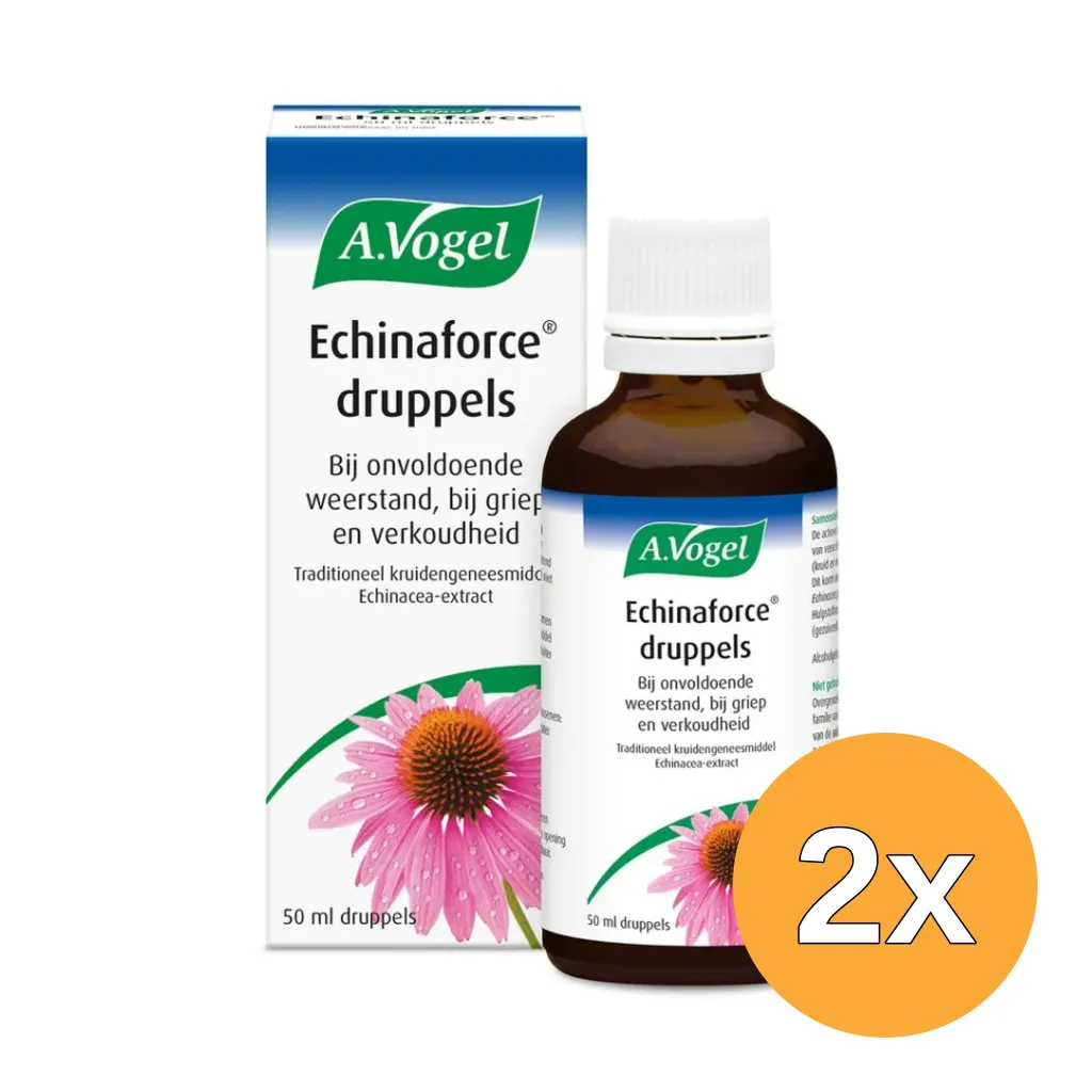2x A.Vogel Echinaforce Druppels (50 ml)