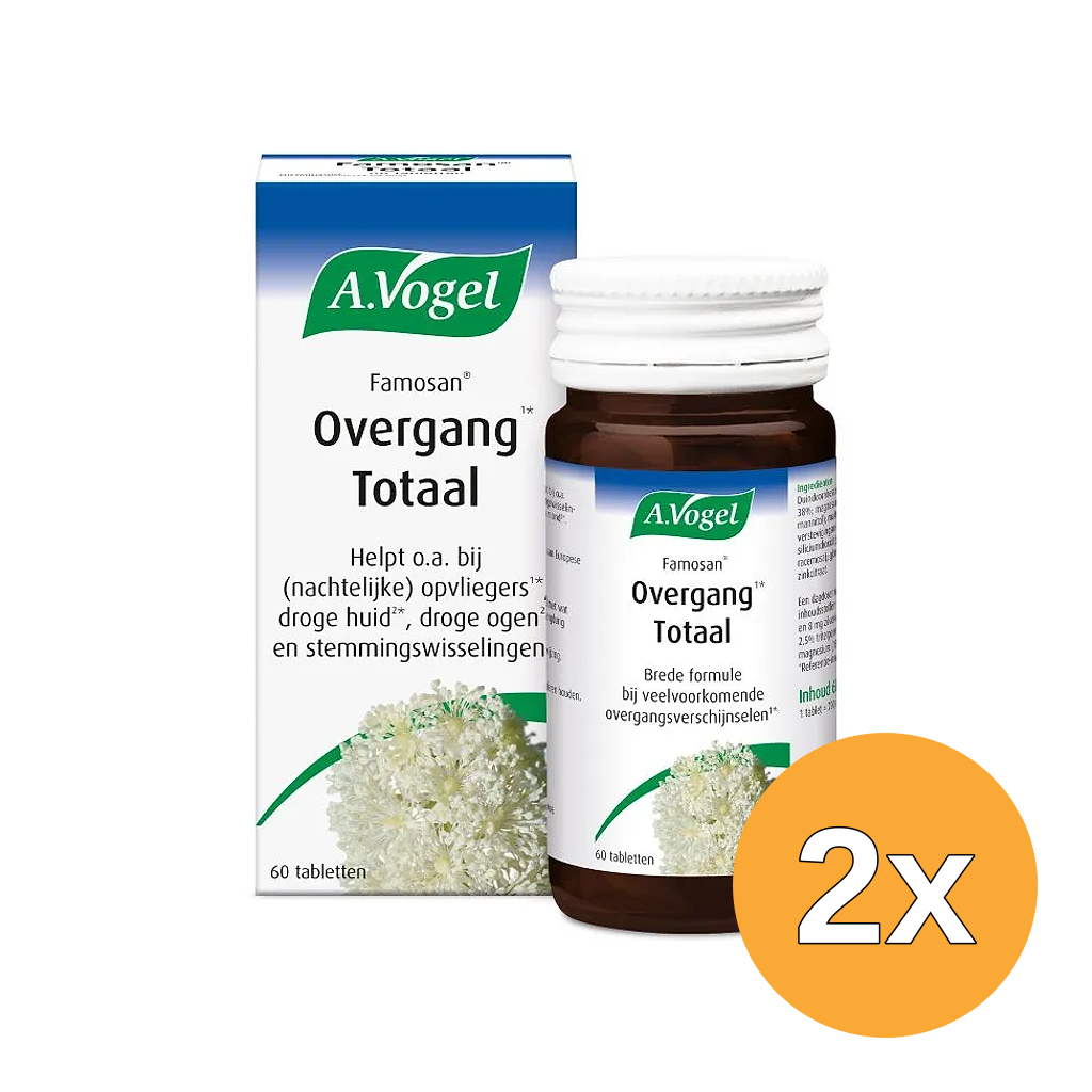 2x A.Vogel Famosan overgang stemmingswisselingen (60 tabletten)