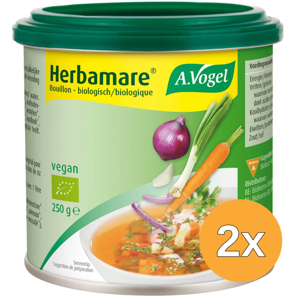 2x A.Vogel Herbamare Bouillonbasis Bio (250 gr)