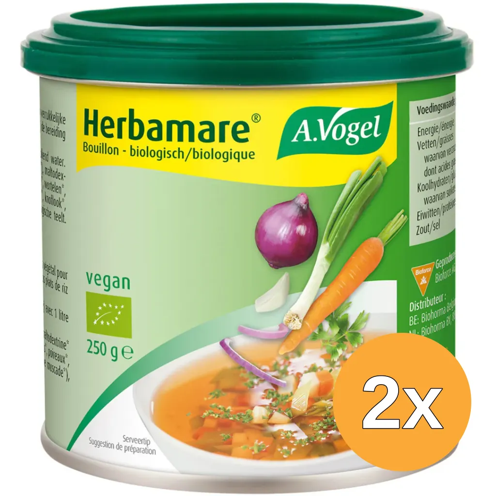 2x A.Vogel Herbamare Bouillonbasis Bio (250 gr)