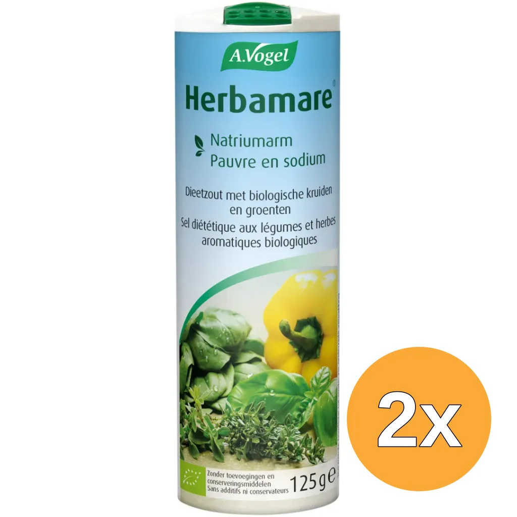 2x A.Vogel Herbamare Natriumarm Eko Bio (125 gr)