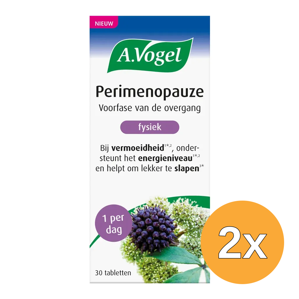 2x A.Vogel Perimenopauze Fysiek (30 tabletten)