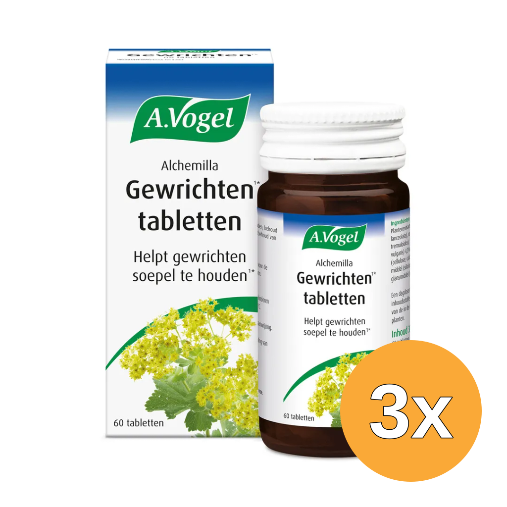 3x A.Vogel Alchemilla complex gewrichten (60 tabletten)