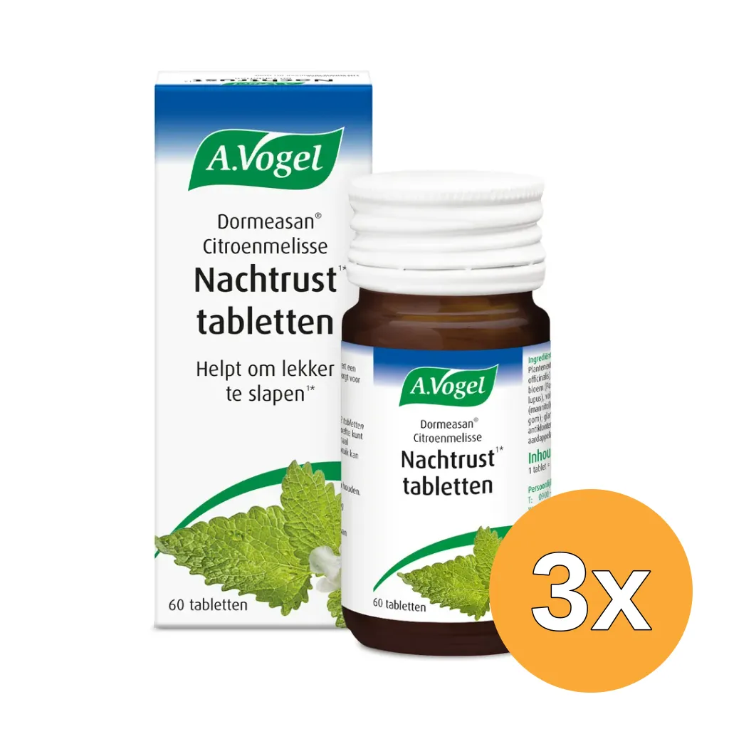 3x A.Vogel Dormeasan (60 tabletten)
