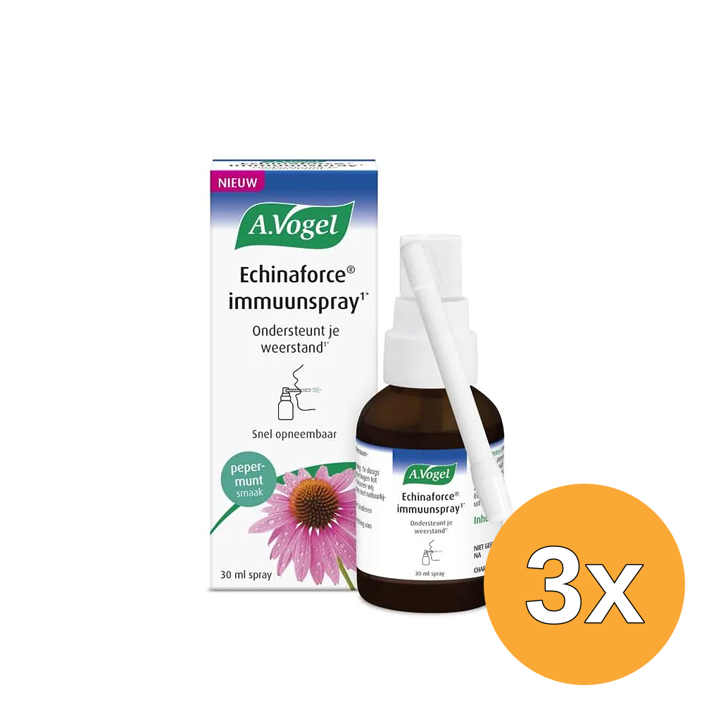 3x A.Vogel Echinaforce Immuunspray (30 ml)