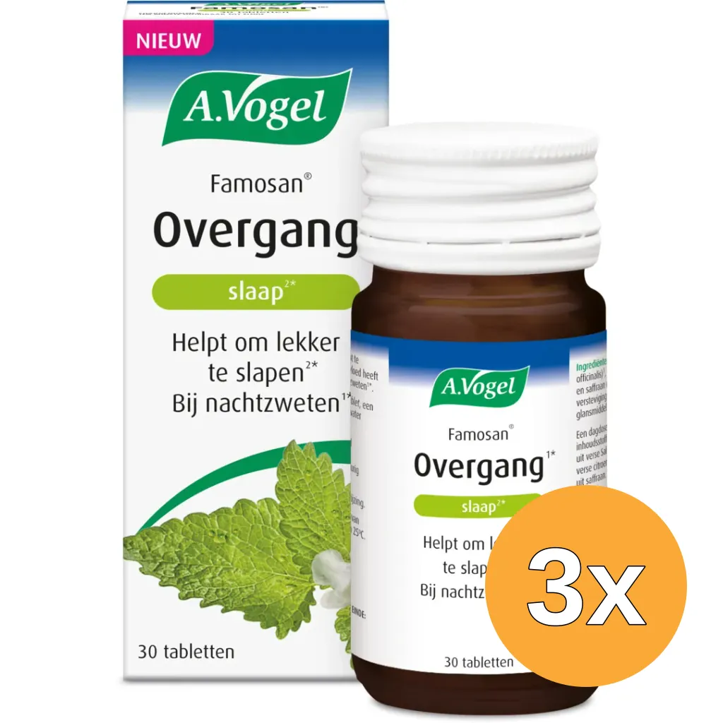 3x A.Vogel Famosan Slaap (30 stuks)