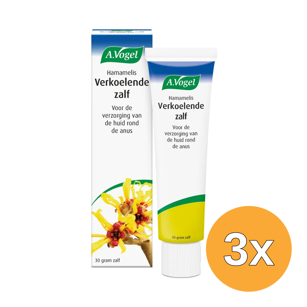 3x A.Vogel Hamameliszalf verkoelende zalf (30 gr)