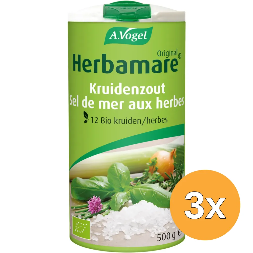 3x A.Vogel Herbamare Bio (500 gr)
