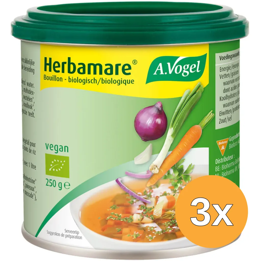3x A.Vogel Herbamare Bouillonbasis Bio (250 gr)