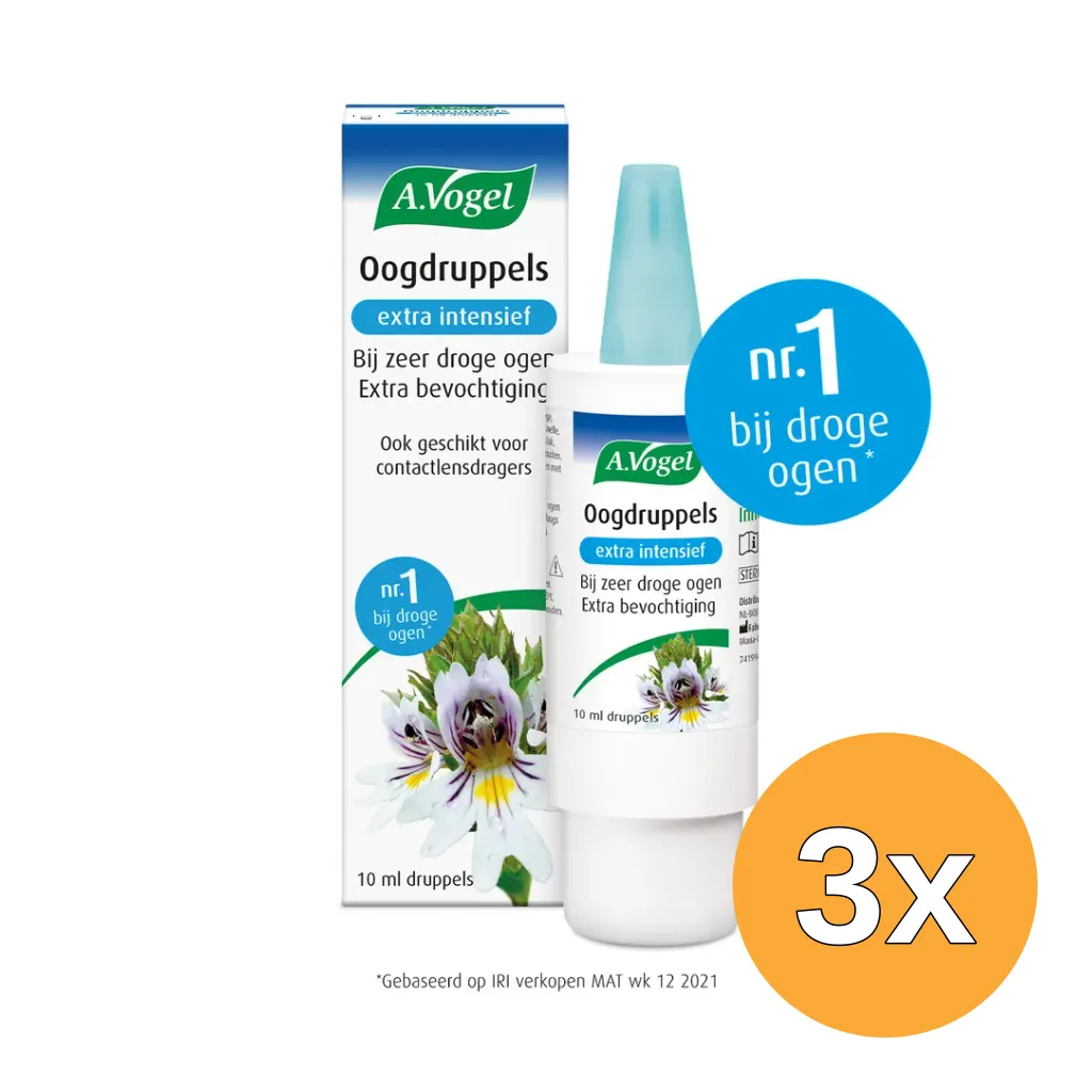 3x A.Vogel Oogdruppels extra intensief (10 ml)