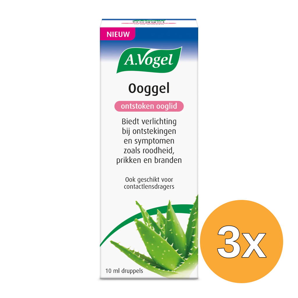 3x A.Vogel Ooggel Onstoken Ooglid (10 ml)