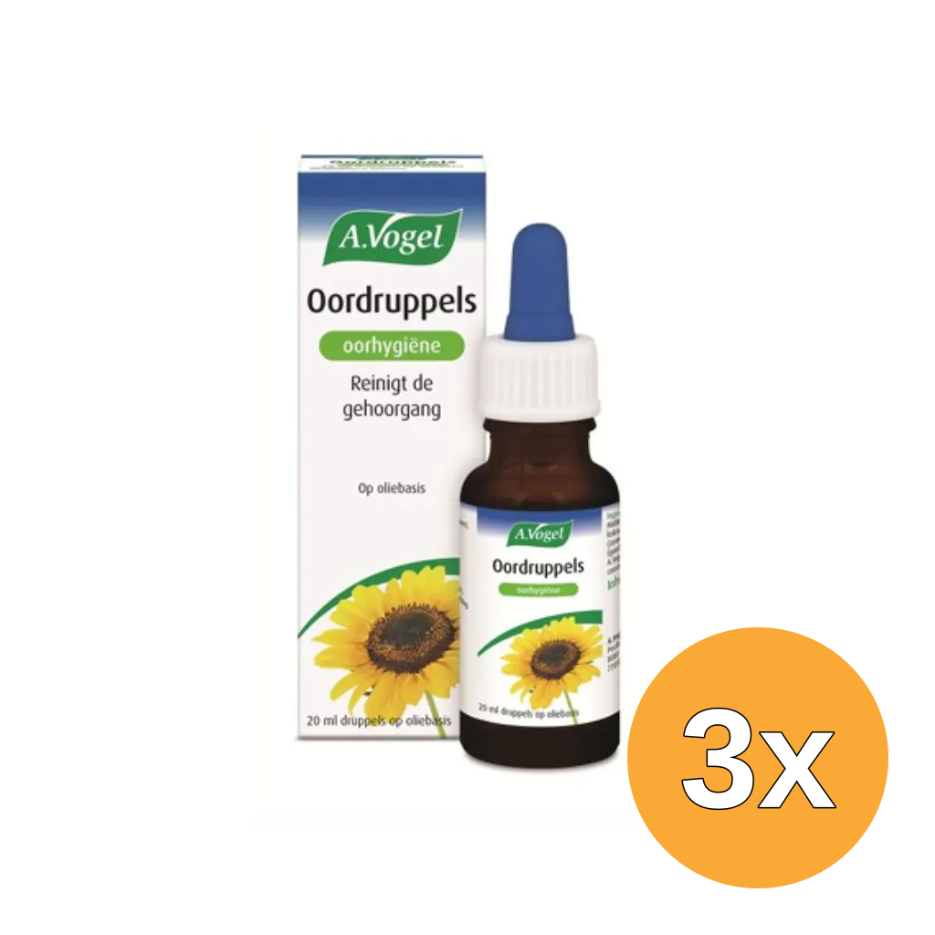 3x A.Vogel Oordruppels Oorhygiëne (20 ml)