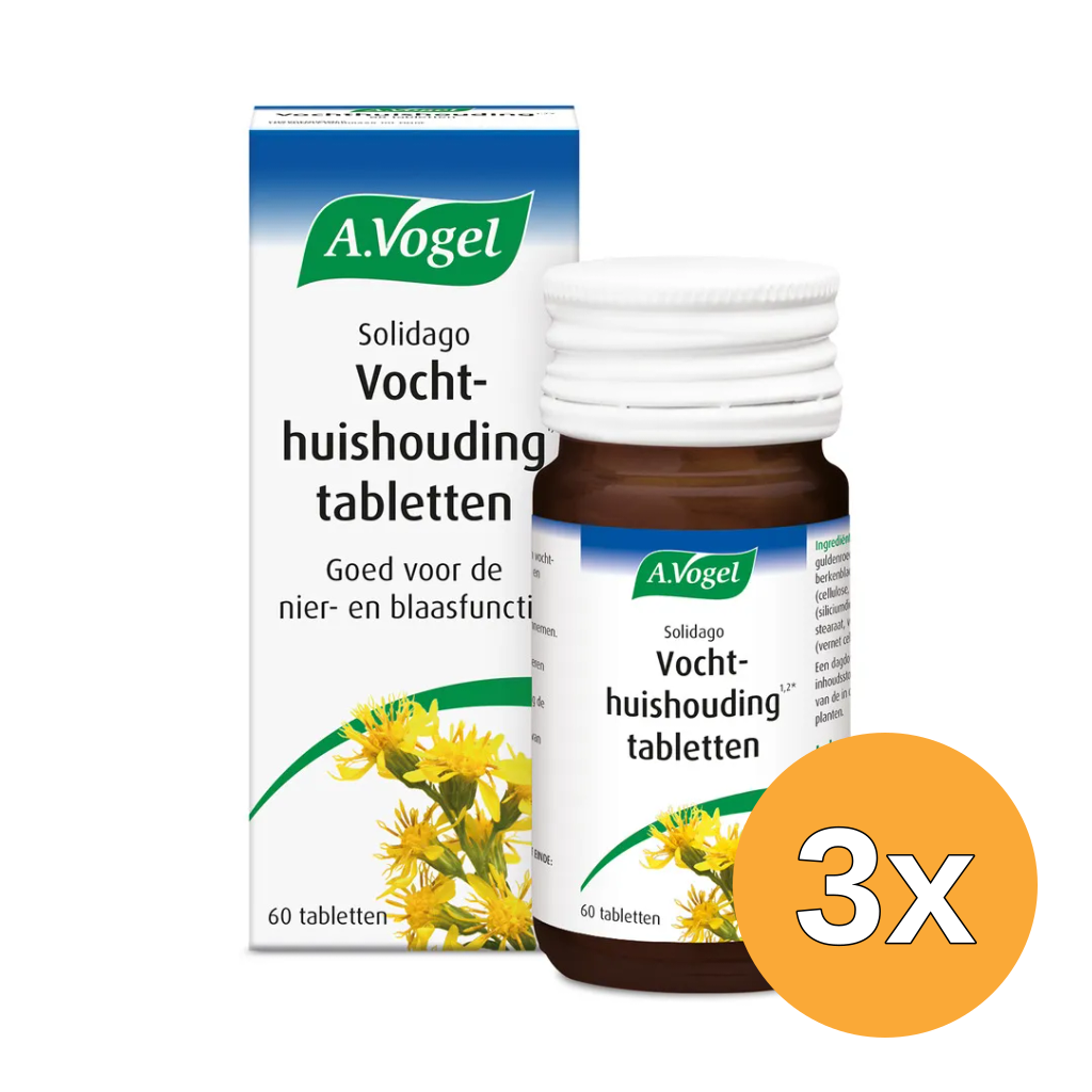 3x A.Vogel Solidago (60 tabletten)