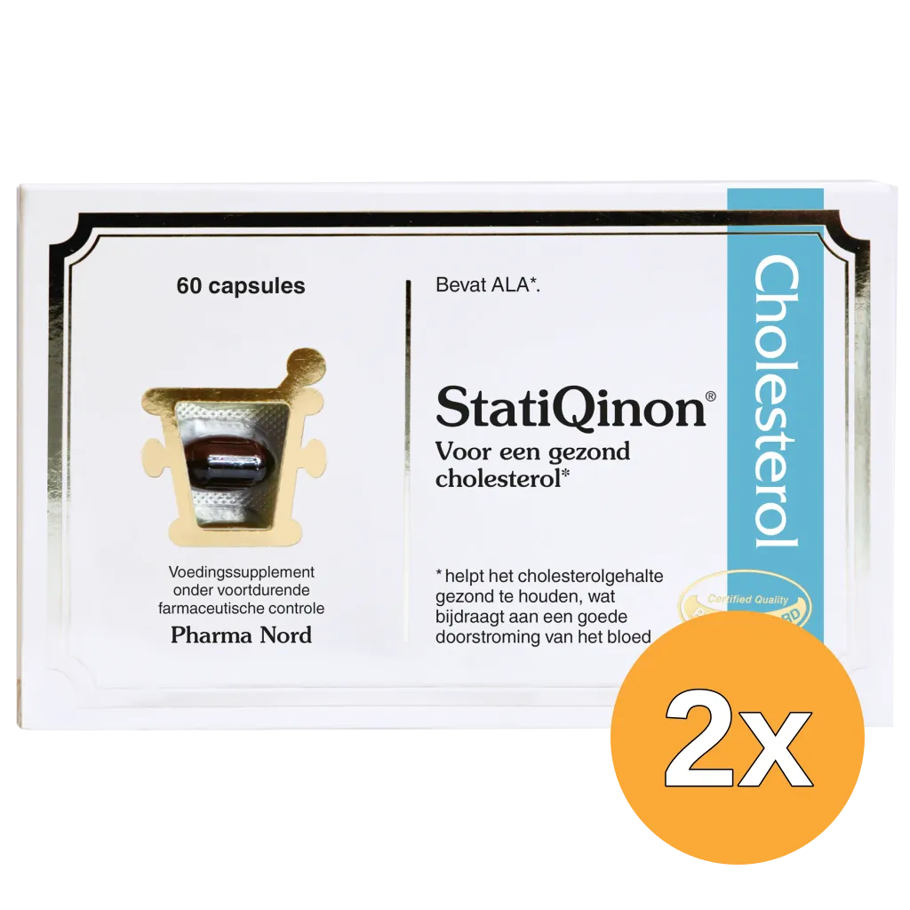 2x Pharma Nord Statiqinon (60 capsules)