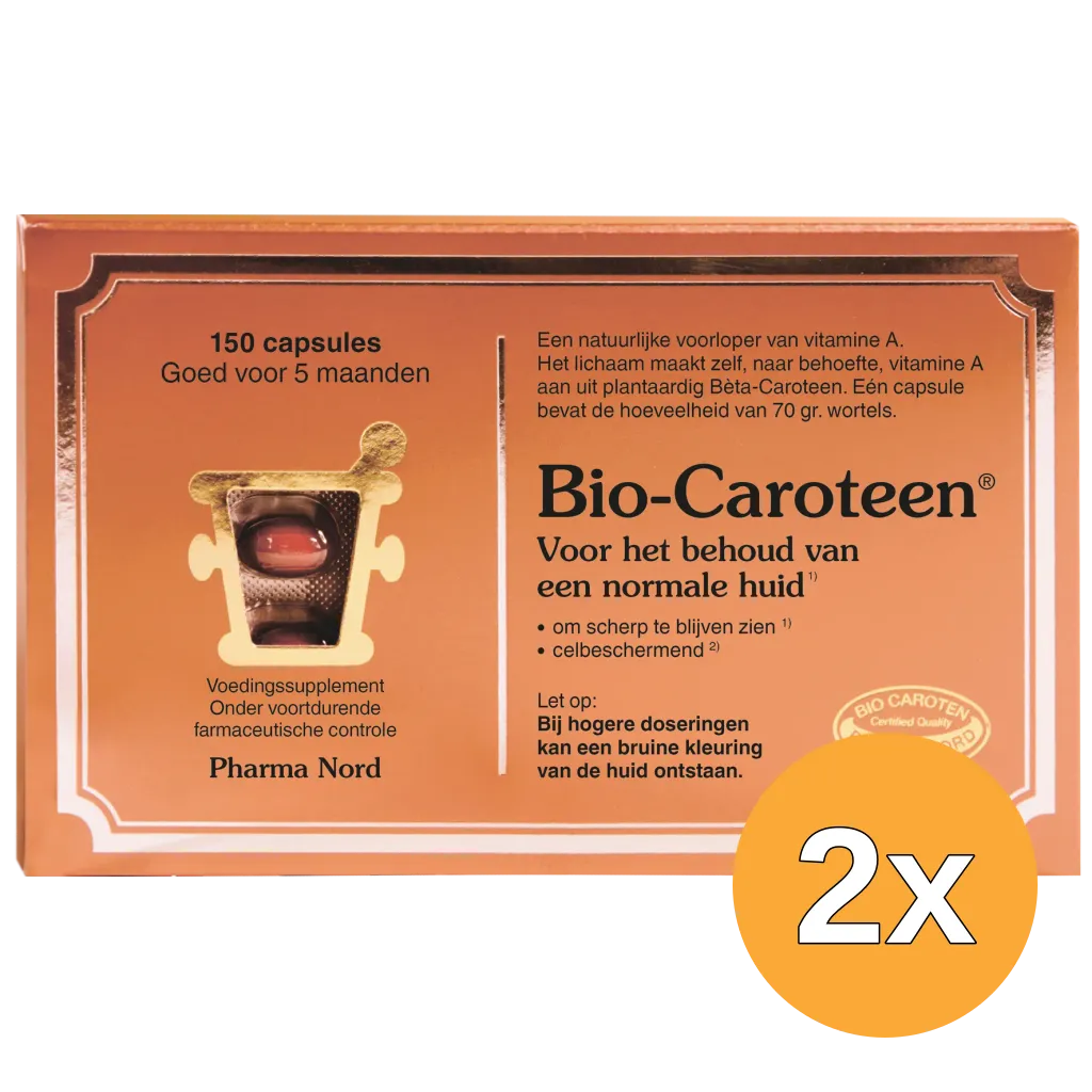 2x Pharma Nord Bio Caroteen (150 capsules)