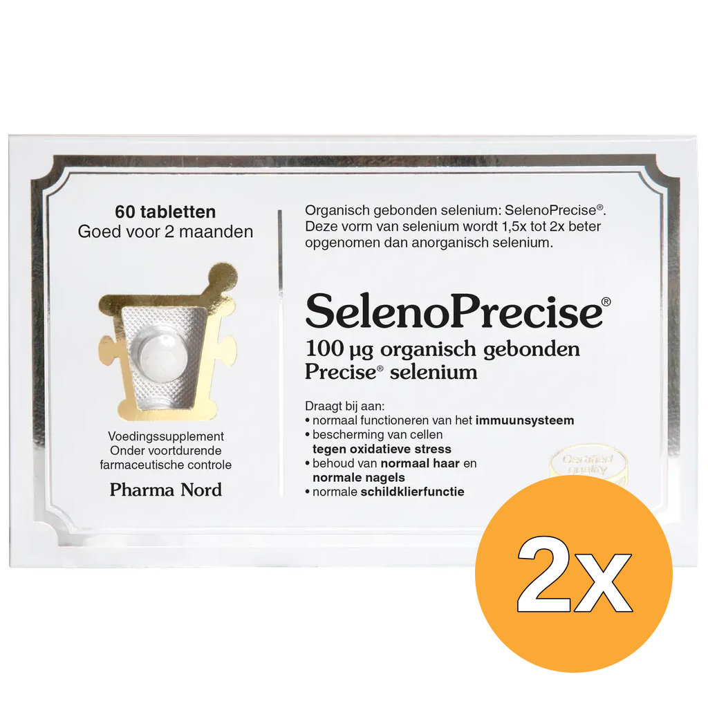 2x Pharma Nord Selenoprecise (60 tabletten)