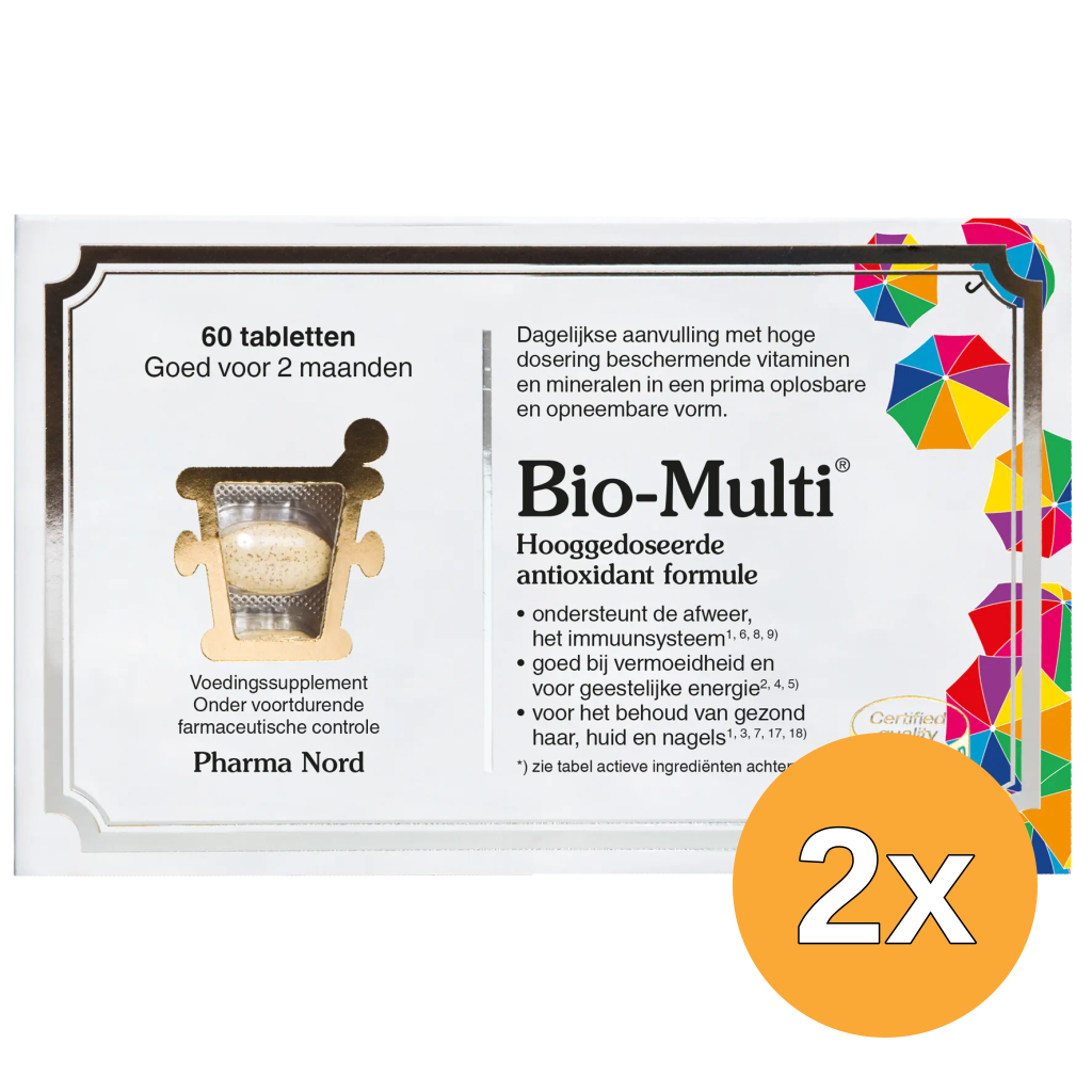 2x Pharma Nord Bio Multi (60 tabletten)