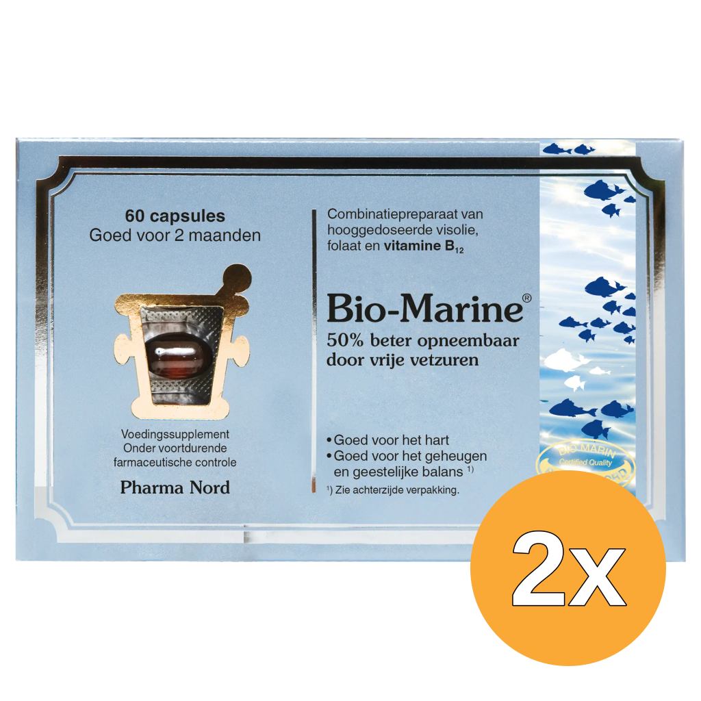 2x Pharma Nord Bio Marine (60 capsules)