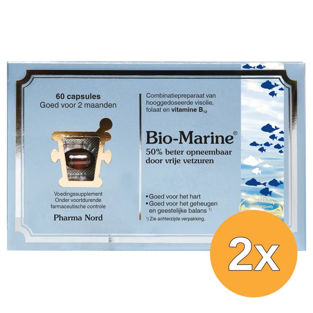 2x Pharma Nord Bio Marine (60 capsules)