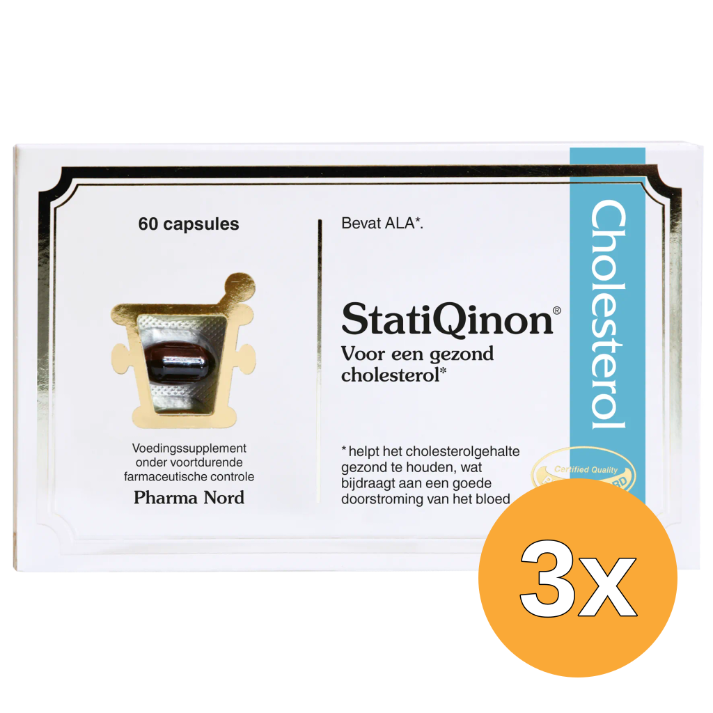 3x Pharma Nord Statiqinon (60 capsules)
