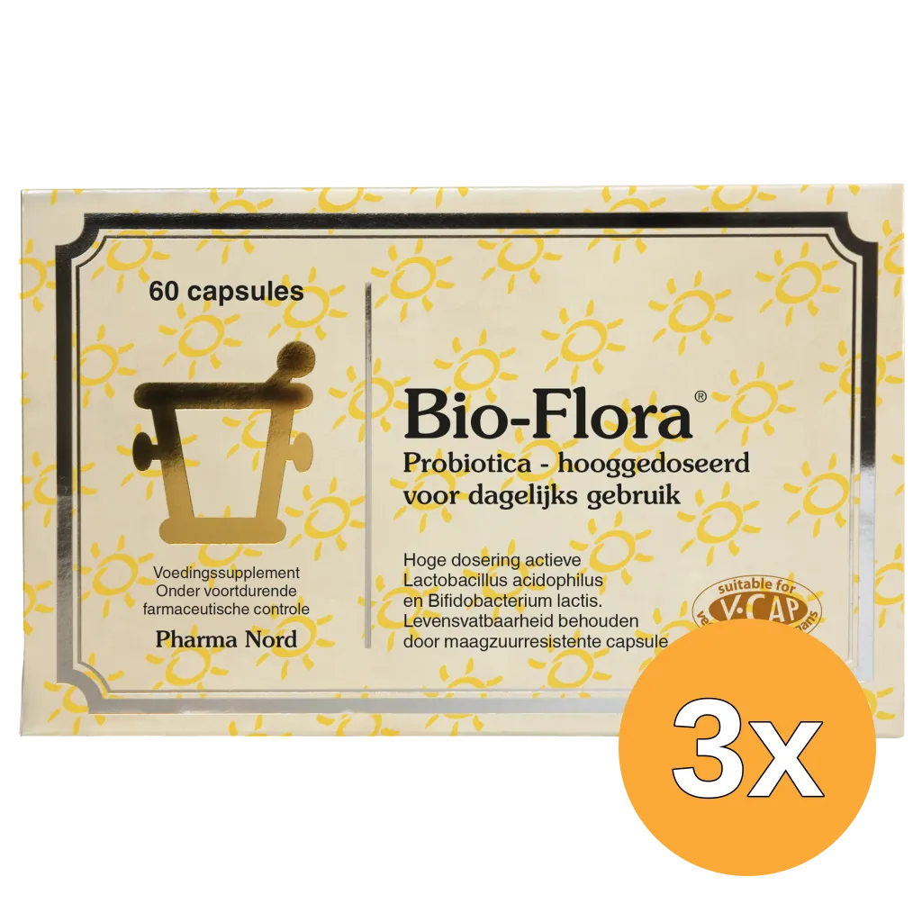 3x Pharma Nord Bio Flora (60 capsules)