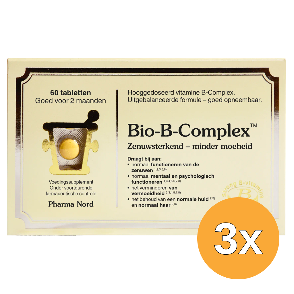 3x Pharma Nord Bio B Complex (60 tabletten)