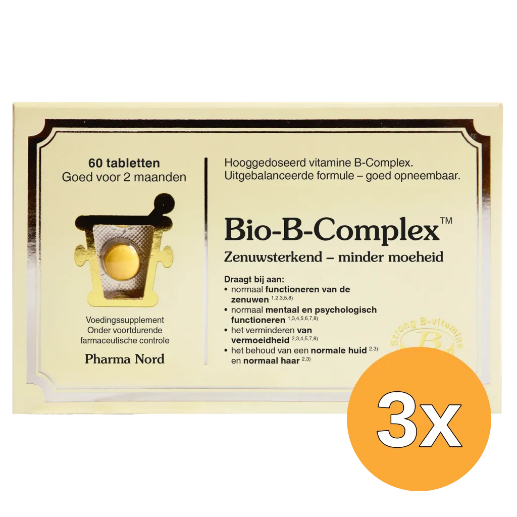 3x Pharma Nord Bio B Complex (60 tabletten)