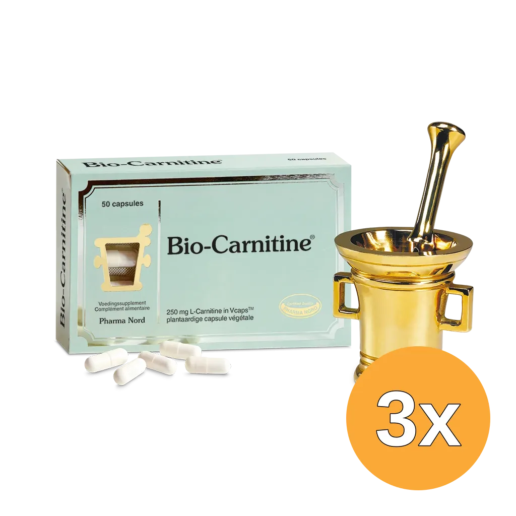 3x Pharma Nord Bio-Carnitine (100 capsules)