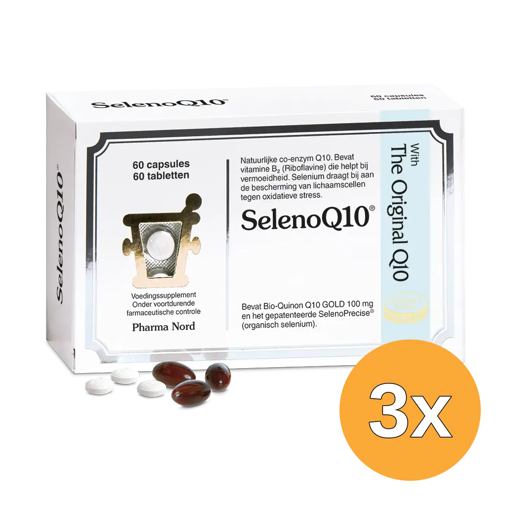 3x Pharma Nord SelenoQ10 (120 capsules)
