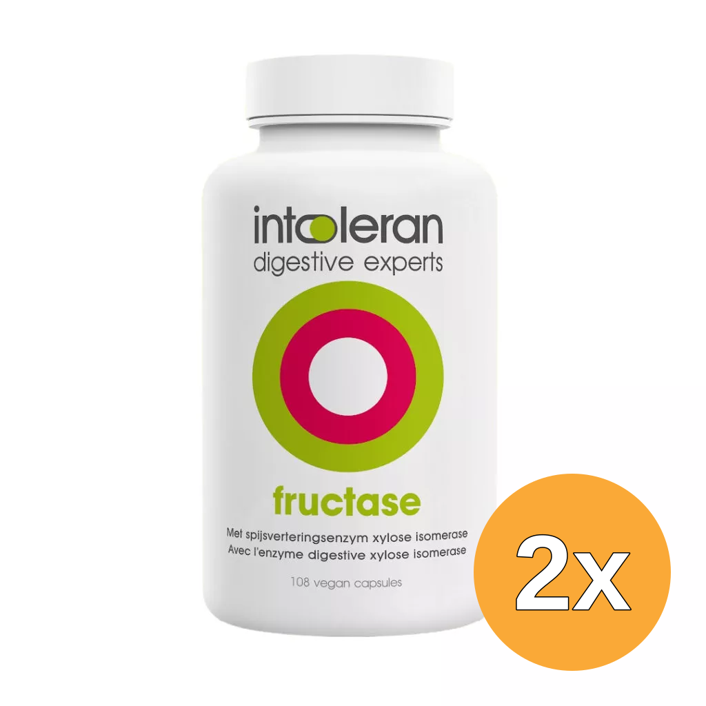 2x Intoleran Fructase (108 capsules)