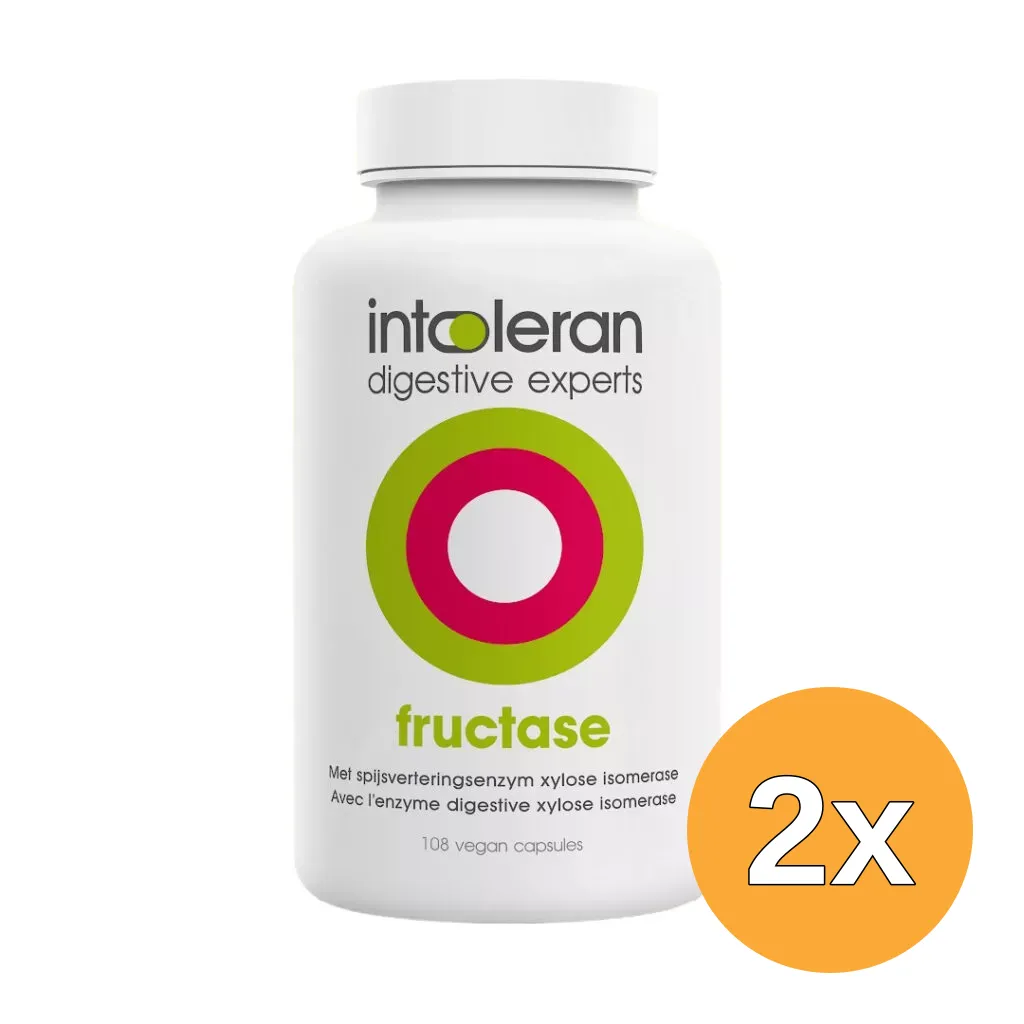 2x Intoleran Fructase (108 capsules)