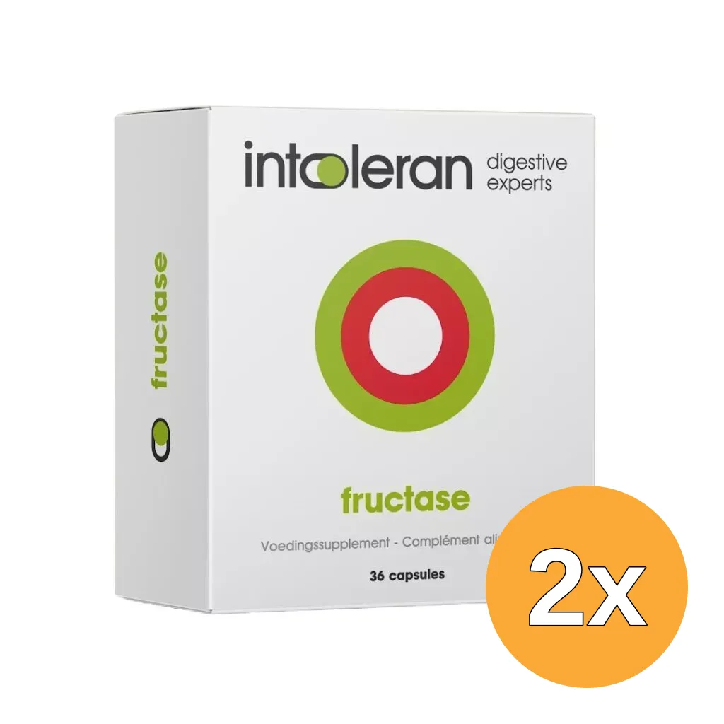 2x Intoleran Fructase (36 capsules)