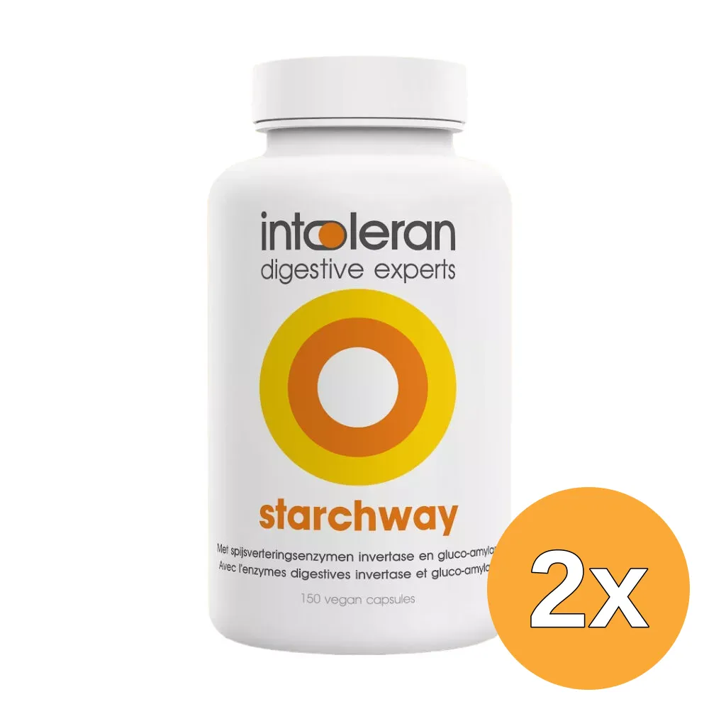 2x Intoleran Starchway (150 capsules)