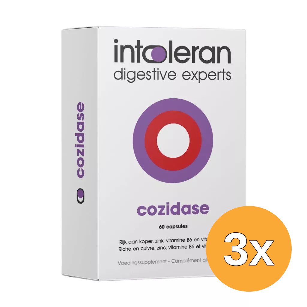 3x Intoleran Cozidase (60 capsules)