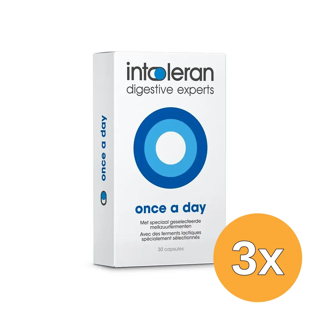 3x Intoleran Once A Day (30 capsules)