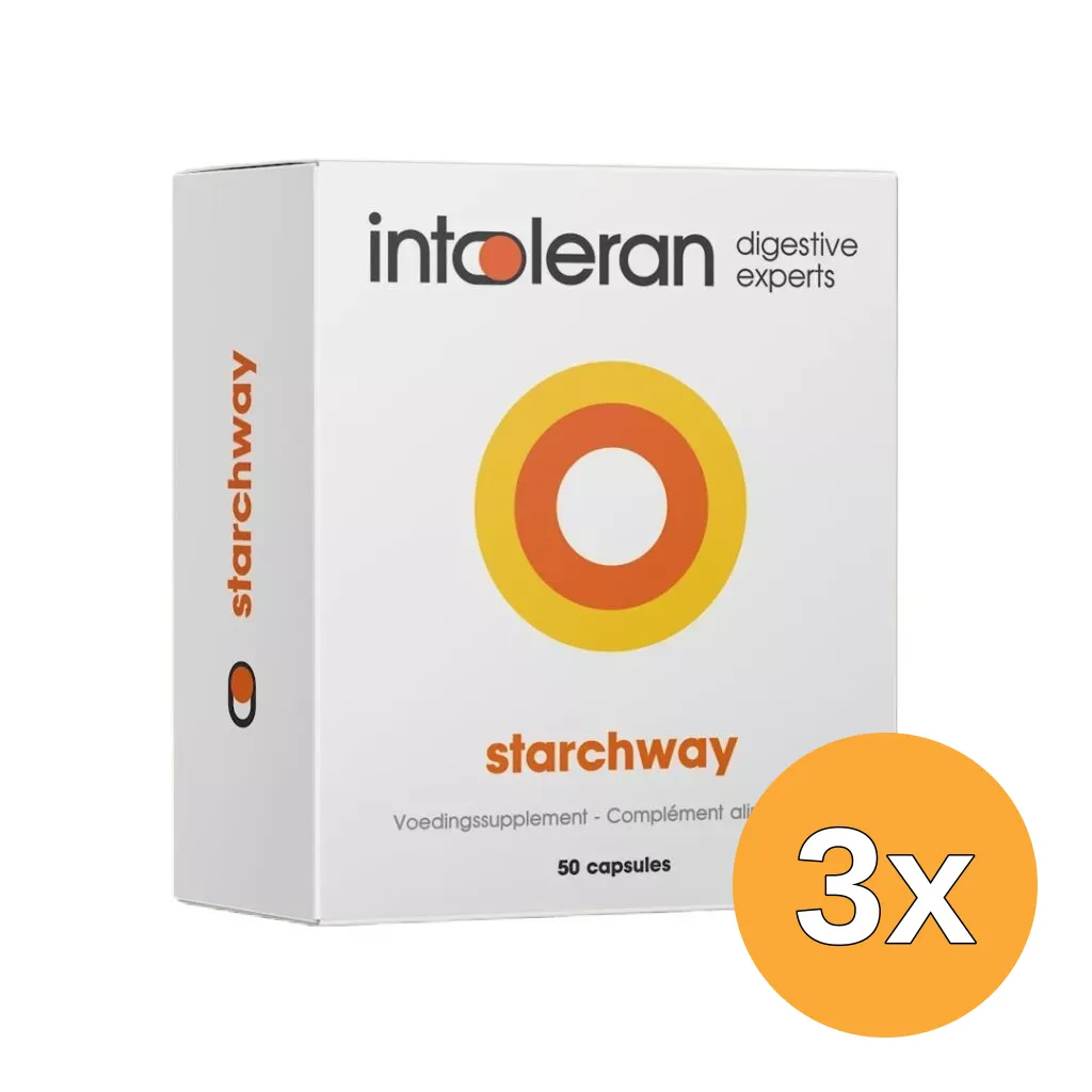 3x Intoleran Starchway (50 capsules)